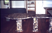 Dinning Table "Golden Mosaic"